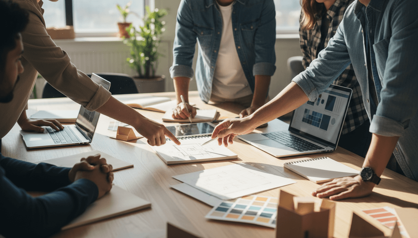 JMHD ADV Marketing team collaborating on strategy in Zagreb